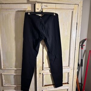 Mid rise black leggings